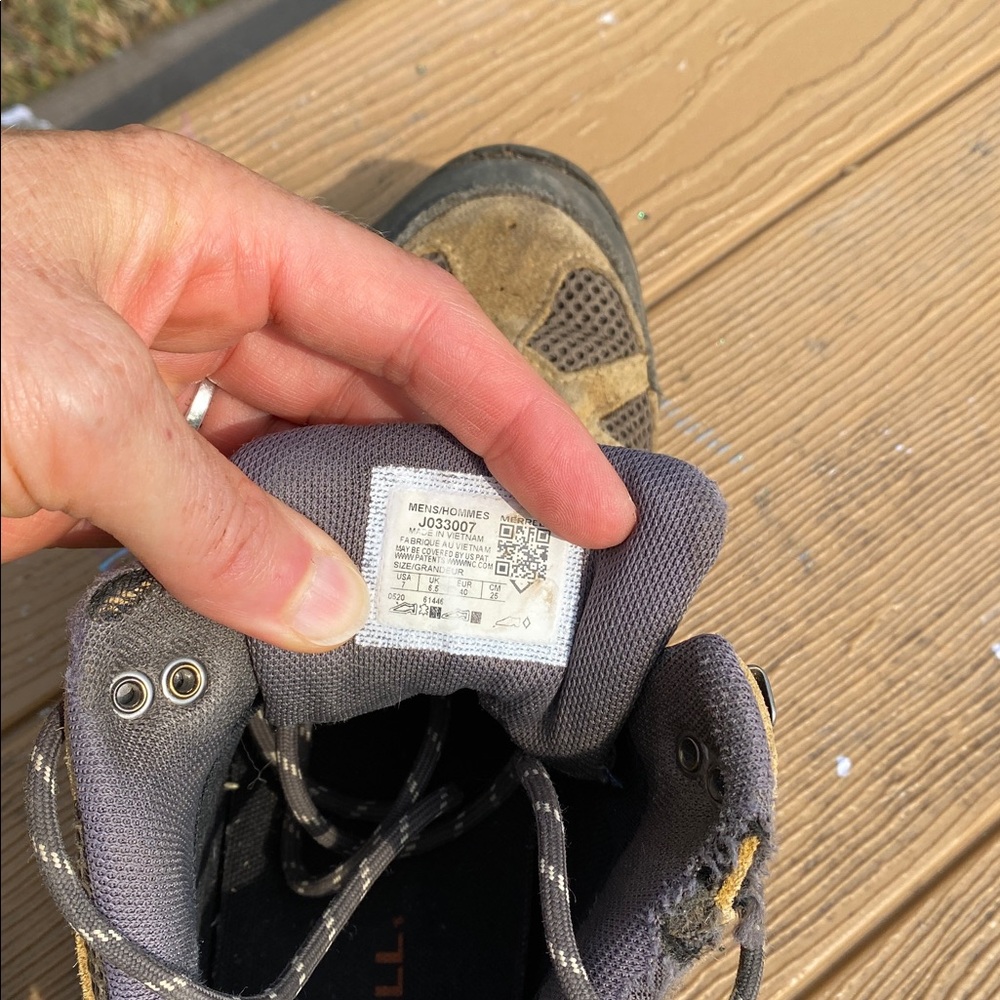 Merrell Mens Hikers - Picture 4 of 6